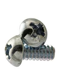 Picture of Brighton Best Br588431 #10-24X1",(Ft) Machine Screw Round Head Philips Zinc Cr+3